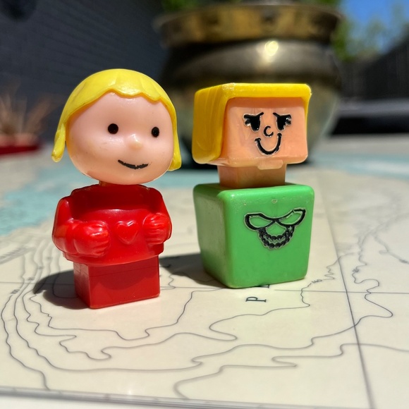 Vintage Blonde Little People Figurines (pair) - Picture 2 of 5